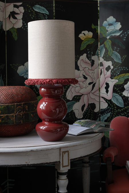 Becca H39 metall vinröd